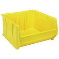 Quantum Storage Systems Container, QUS957 23-7/8"X22-1/2"X12" Hulk 24", Yellow QUS957YL